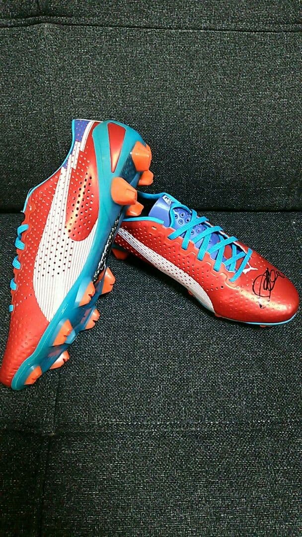 ★水沼宏太⭐直筆サイン入りスパイク★