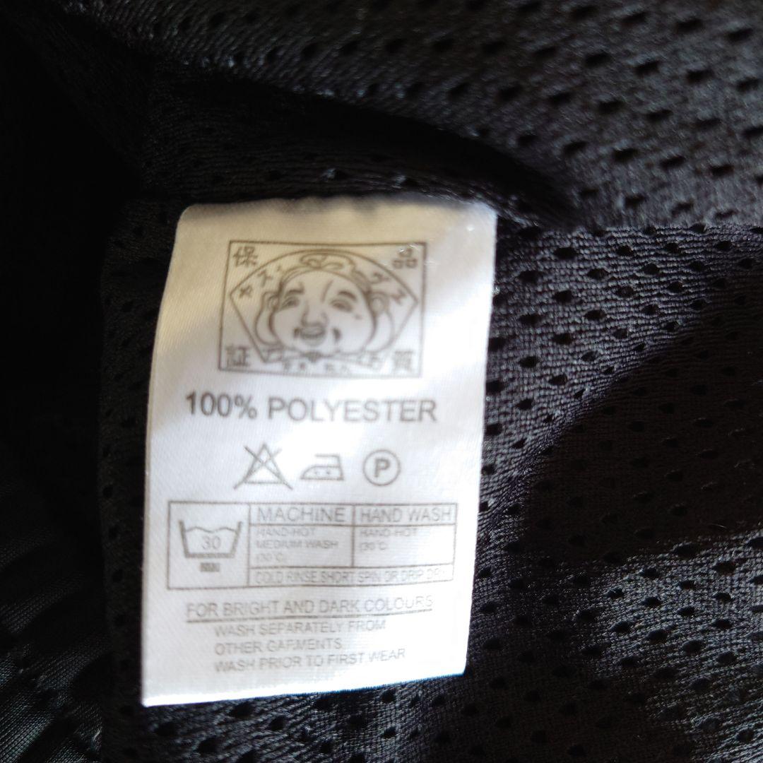 EVISUジャージ黒背面ブラウンデザインロゴ