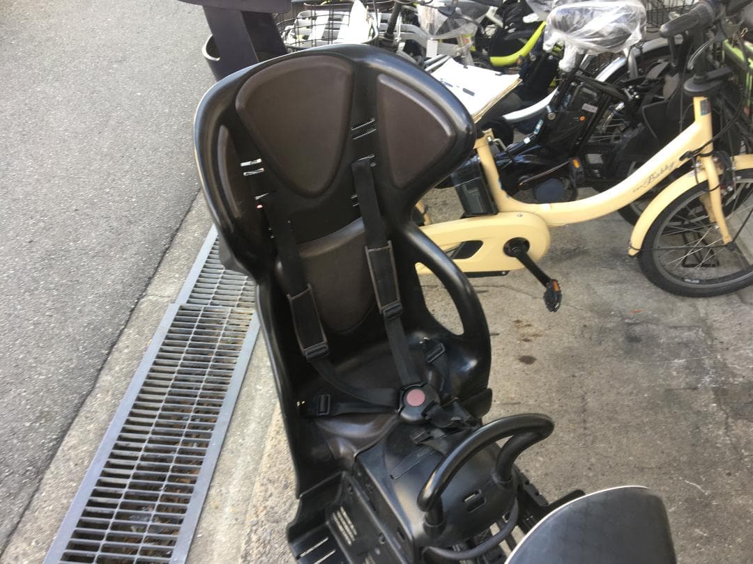 地域限定送料無料　アンジェリーノプティット　三人乗り　12,3AH　電動自転車