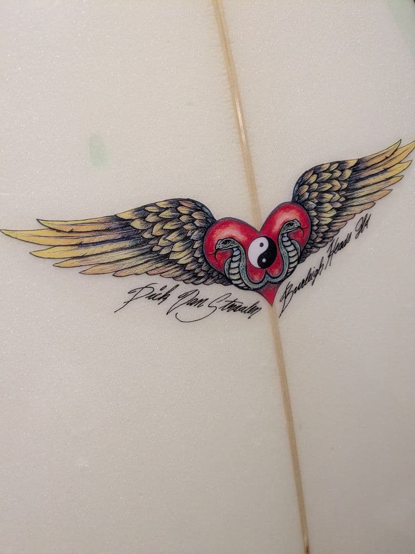 Dick Van Straalen 6'4　ミントグリーンティント