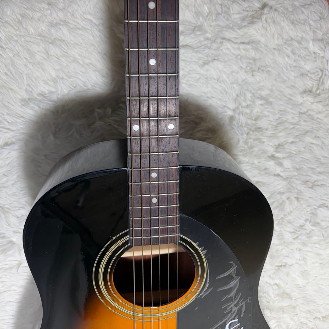 ☆美品☆エピフォン AJ 100 VS ストラップ カポ ケース セット アコギ