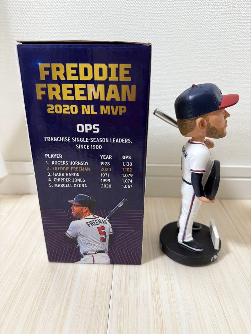 【数量限定配布】フレディ・フリーマン 2020年 NL MVP記念 ボブルヘッド