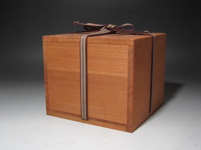 【セール】☆　加藤唐九郎　あけぼの志野茶碗　水野☆y445