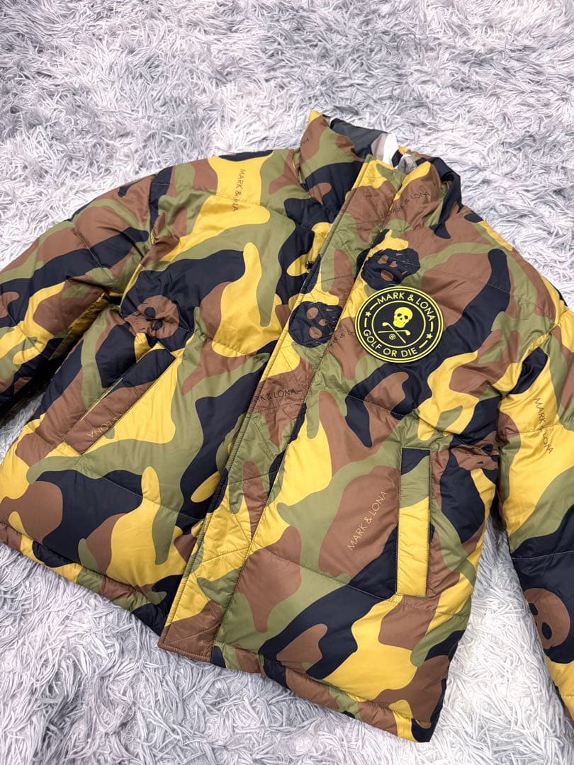 MARK&LONA リバーシブル ダウンジャケット レディース