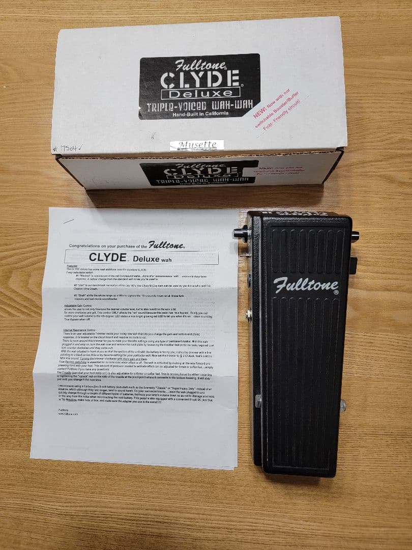ガ*8様 Fulltone CLYDE WAH DELUXE