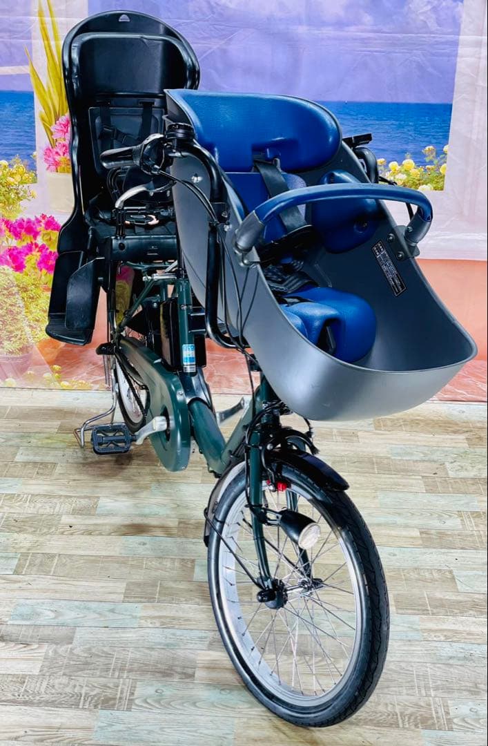大人気！ギュット2018年！⭐️12AHパナソニック子供乗せ電動自転車Y2731