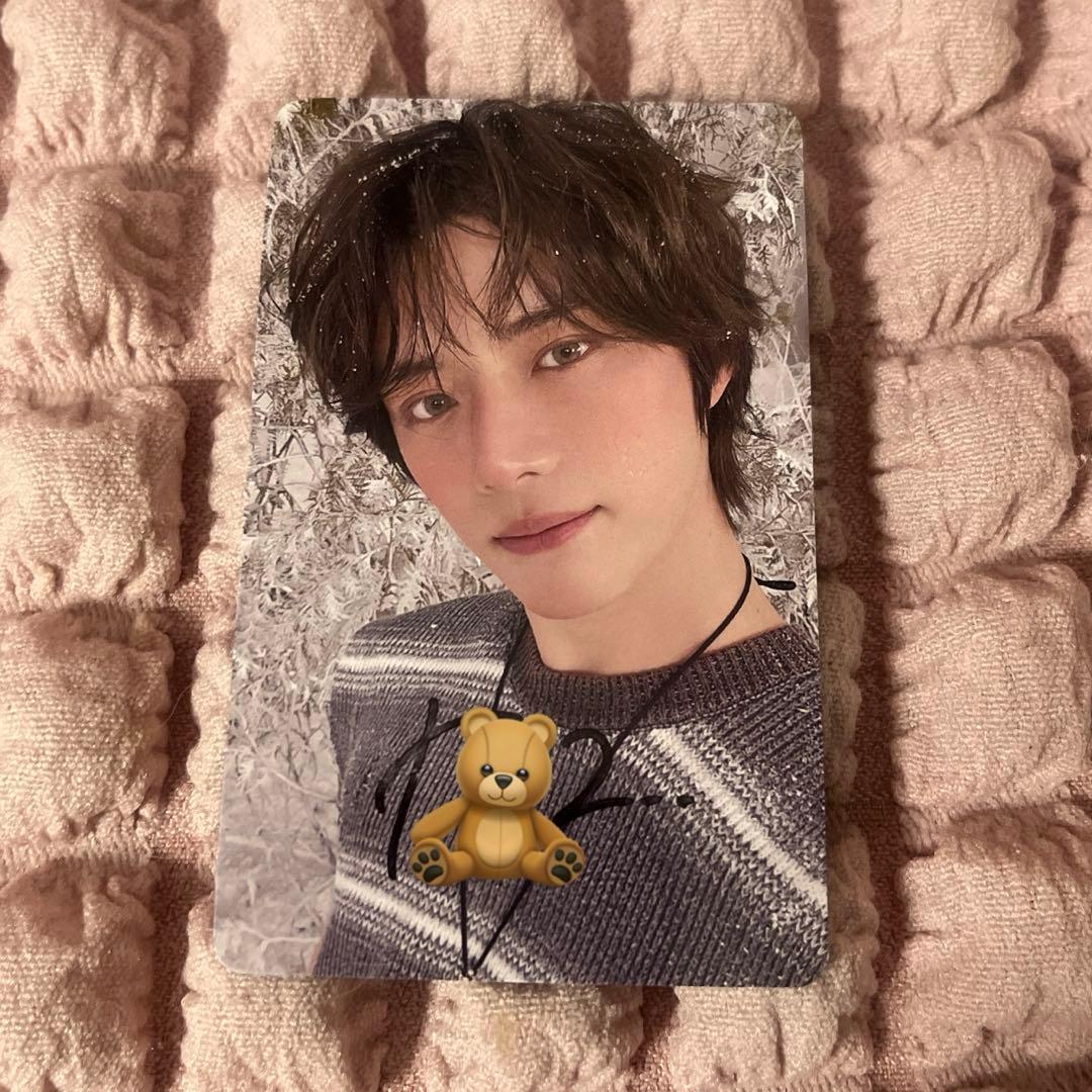 TXT ボムギュ 誓い 直筆 サイン トレカ