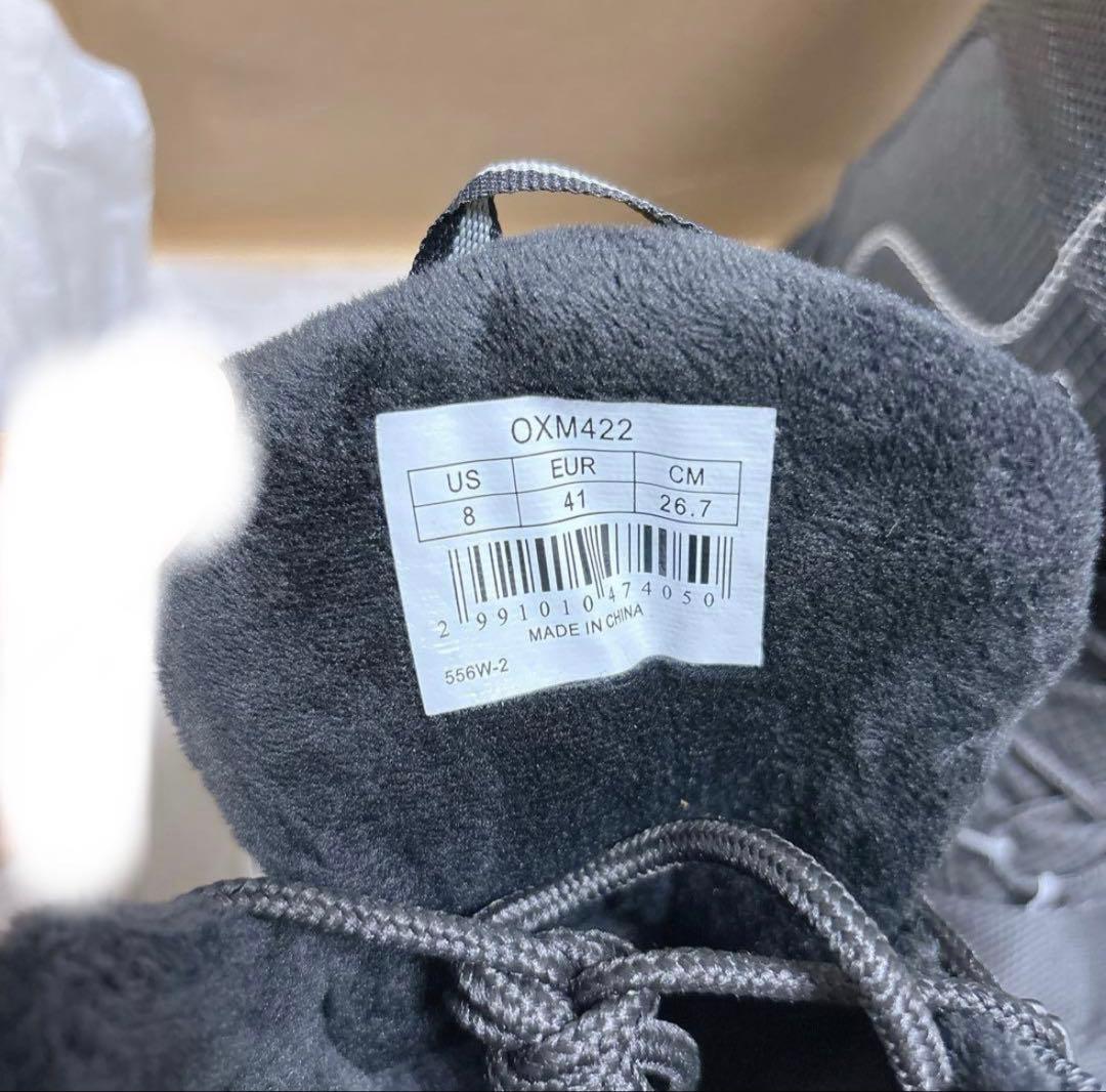 ☆ROCKMARK メンズスノーブーツ ミッドカーフ防水耐久性ブーツ26.5cm