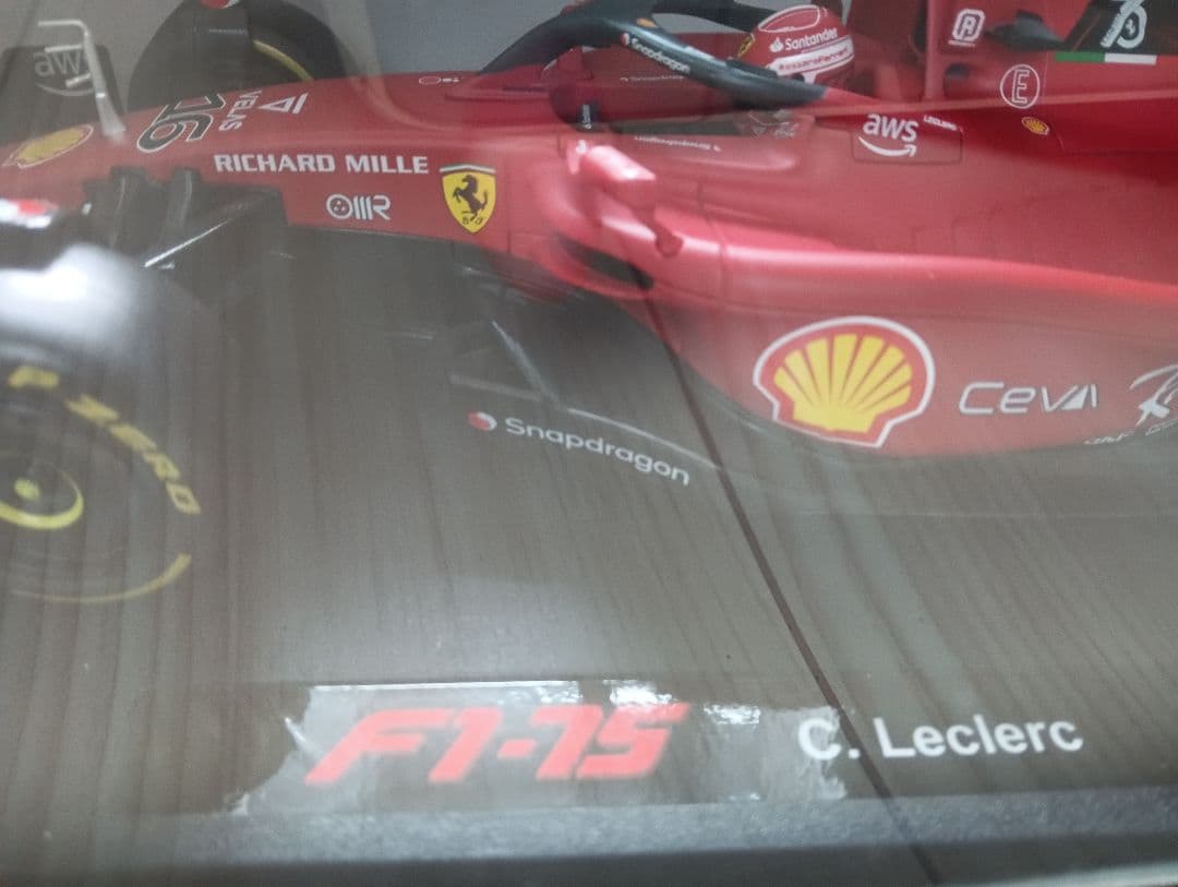 Ferrari フェラーリ　F1-15 ルクレール　1/18 新品未開封ブラーゴ