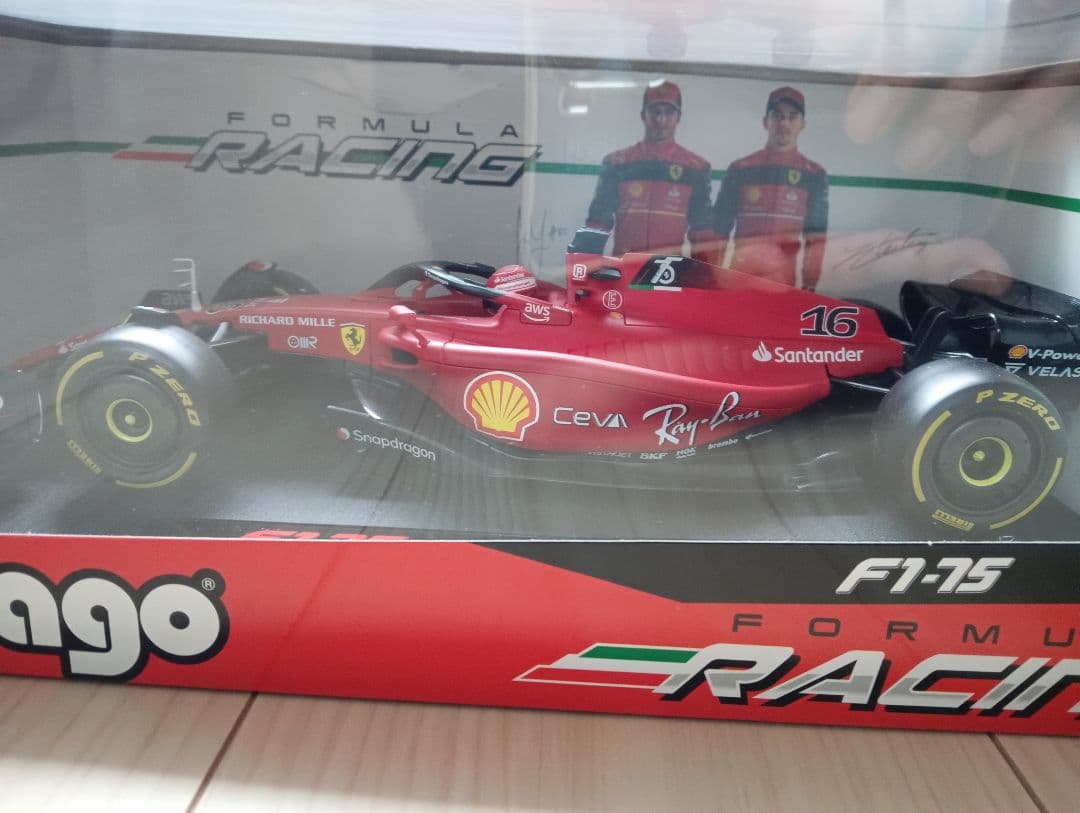 Ferrari フェラーリ　F1-15 ルクレール　1/18 新品未開封ブラーゴ