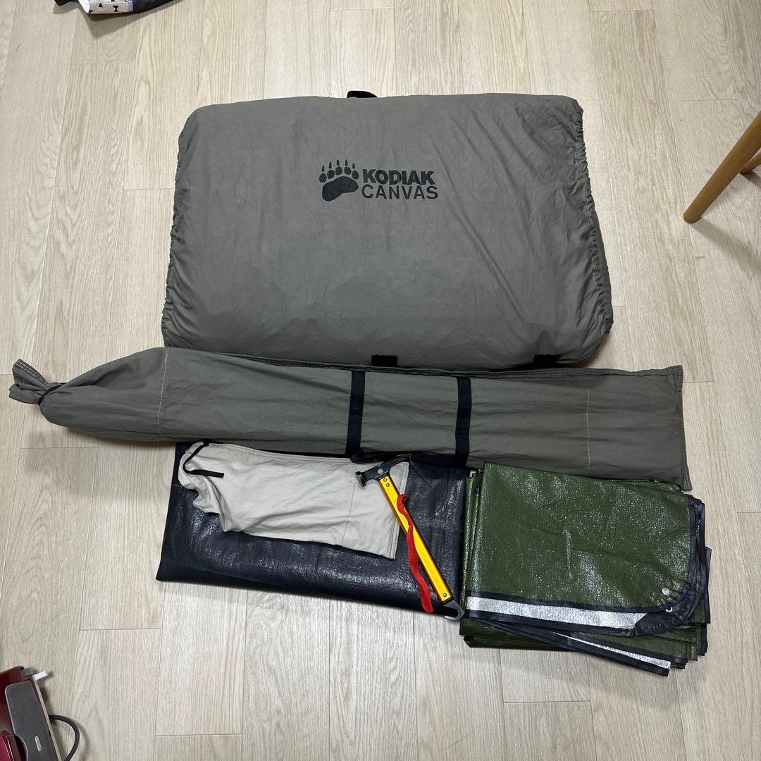 ②コディアックキャンバス 8人用テント ポール