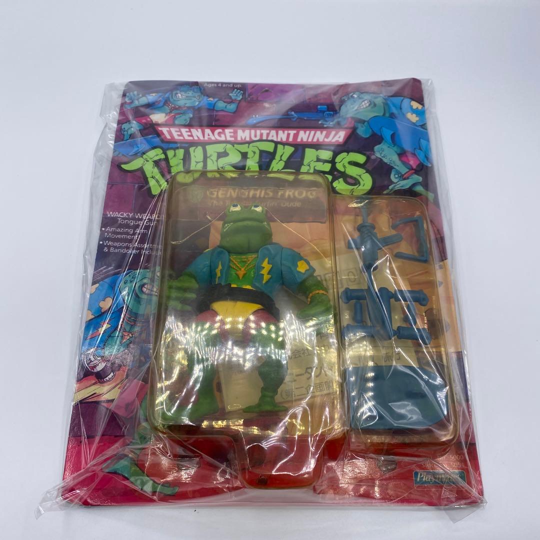 【新品未開封、未使用】ミュータントタートルズ ベーシックジンギスフロッグ