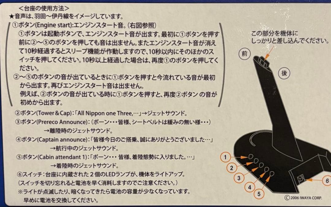 IWAYA スーパーサウンドジェットANA Boeing 777-200