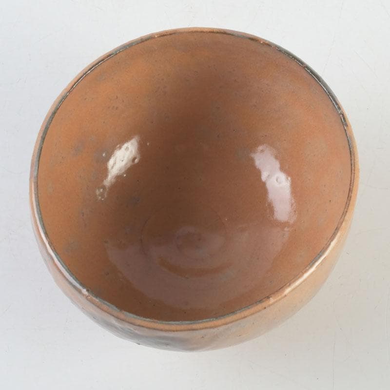 茶道具　萩焼　天耳窯　十三代坂田泥華造　茶碗　共箱　C　9869