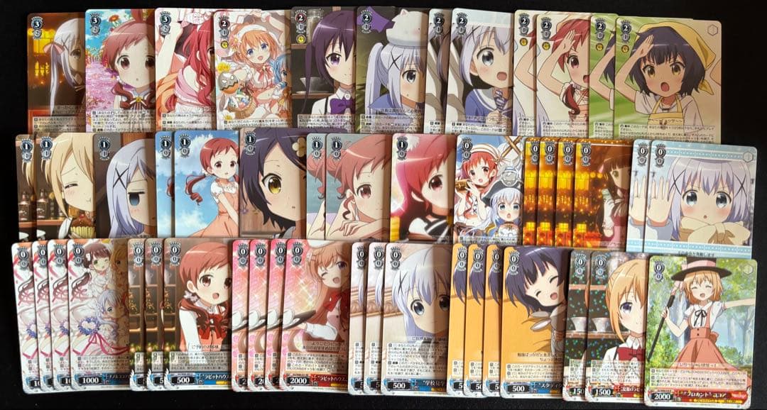 ヴァイスシュヴァルツ　ごちうさ　ご注文はうさぎですか？　8門　デッキ＋パーツ