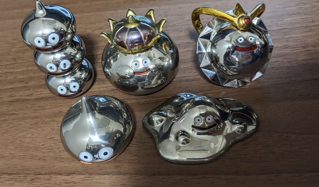 ドラゴンクエスト スライム メタリック フィギュア 5体セット メタル ドラクエ