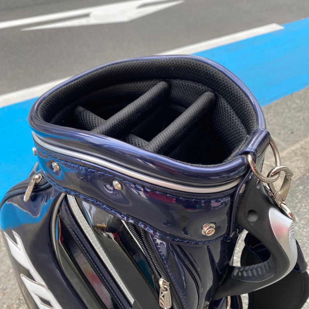 美品！ブリヂストン ゴルフツアーB エナメルキャディーバック