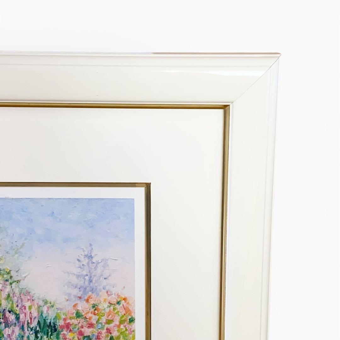 【3/250】ダイアン・モネ「午後のひととき」リトグラフ 直筆サイン メッセージ