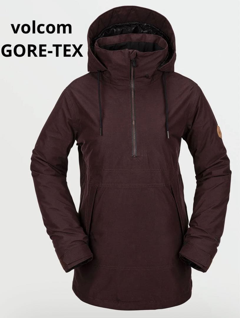 【美品】volcom GORE-TEX レディースS プルオーバー