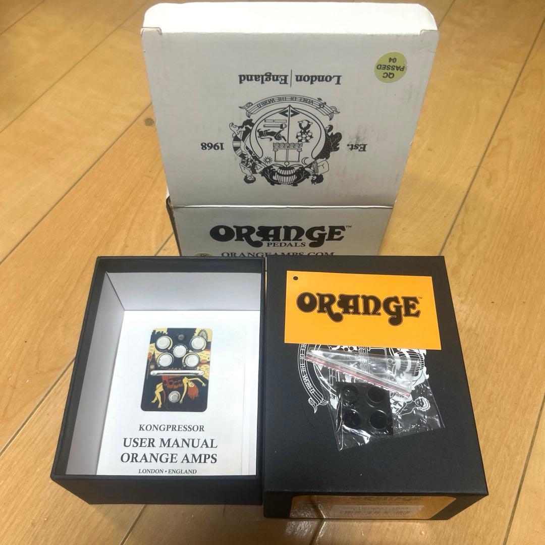 【箱あり】Orange KONGPRESSOR ギターエフェクター
