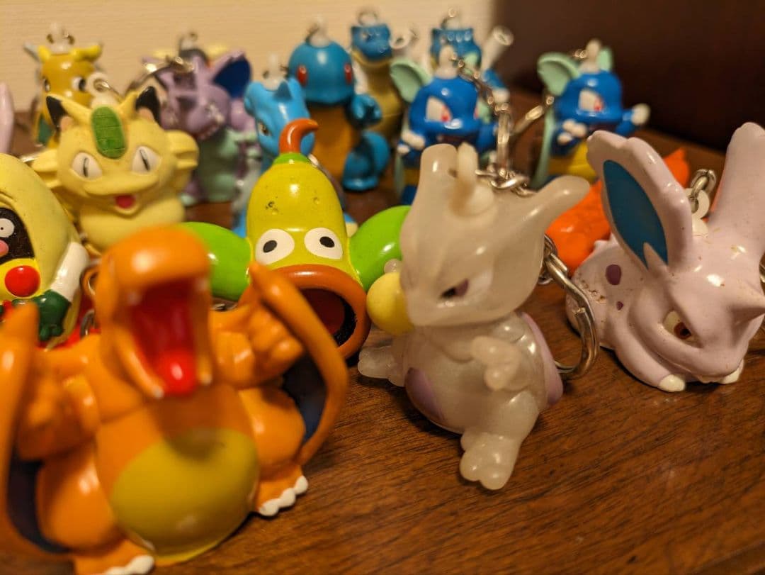 ポケットモンスター　フィギュアキーホルダー 初代