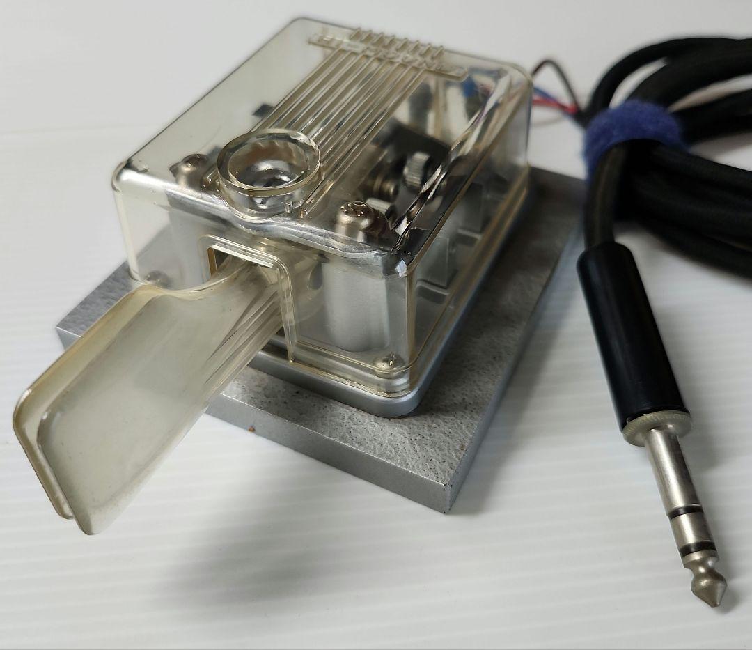 HI-MOUND マニュピレーター パドル電鍵 【金メッキ接続コード付き】