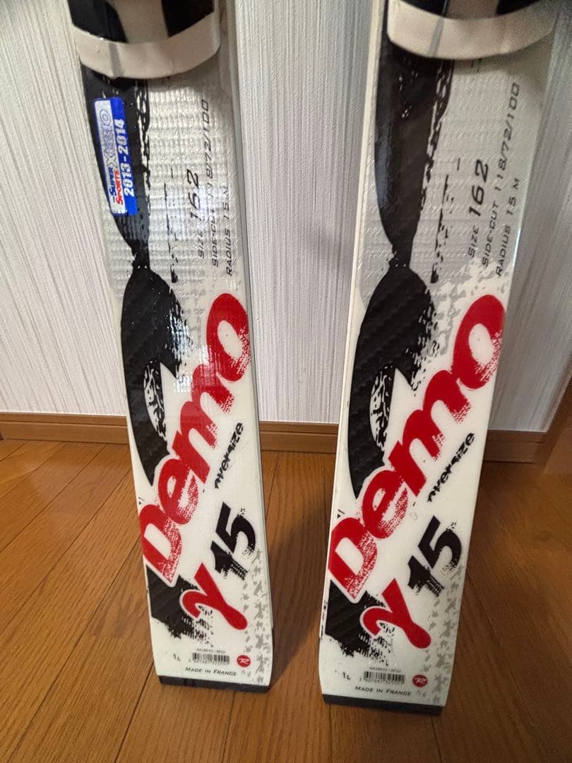 ロシニョールスキー板 ビィンディング付