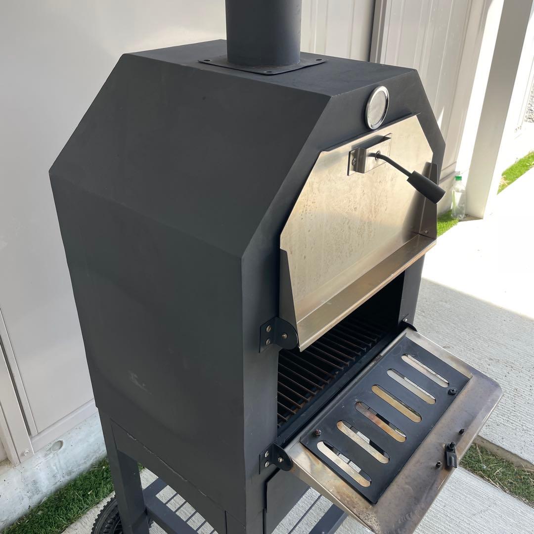 ピザ窯　持ち運びOK　アウトドア　ステーキ　バーベキュー