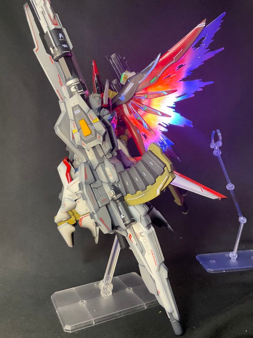 ジュンデスティニーガンダム SpecII ゼウスシルエット&光の翼　完成品