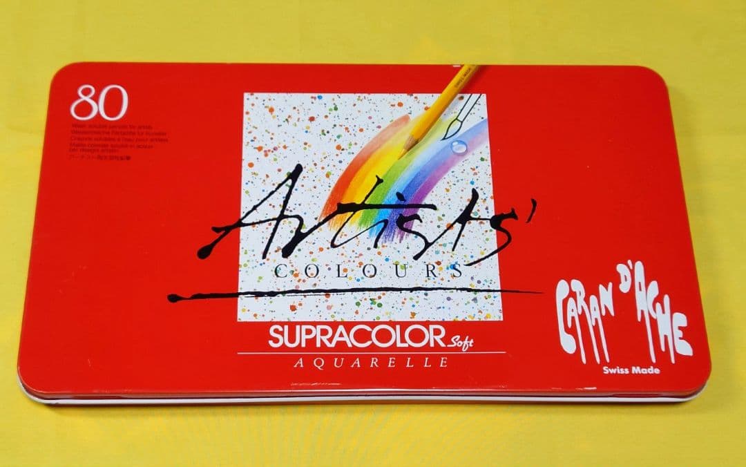 カランダッシュ スプラカラーソフト 80色 水彩色鉛筆