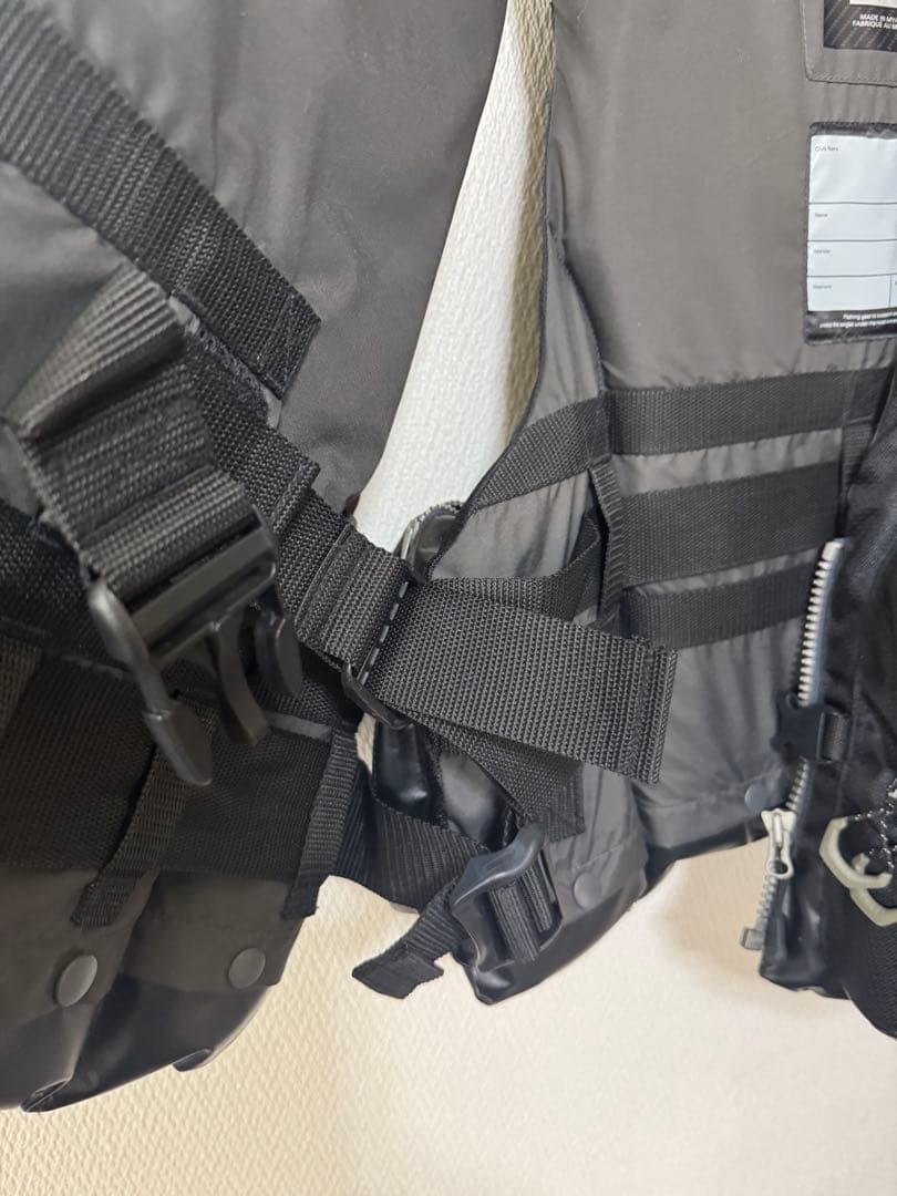 美品SHIMANO XEFO フィッシングベスト ブラック