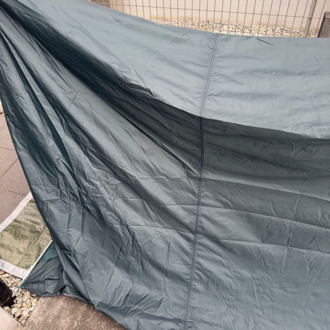 美品モンベル　ムーンライトテント 3型アイボリー純正グランドシート付ゆるキャン△