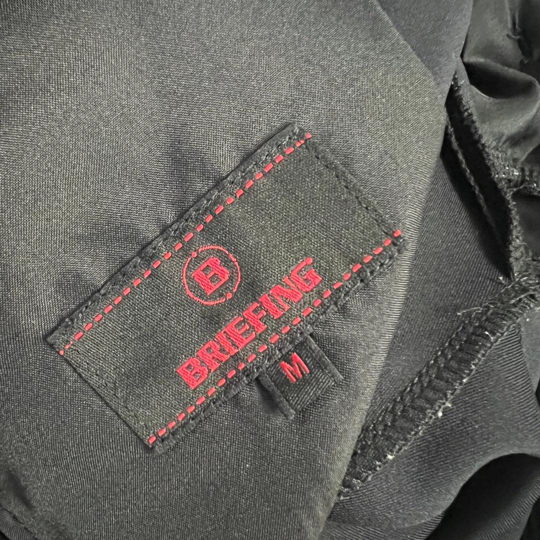 BRIEFING ブリーフィング　セットアップ　メンズ　サイドロゴ　ゴルフ　白黒