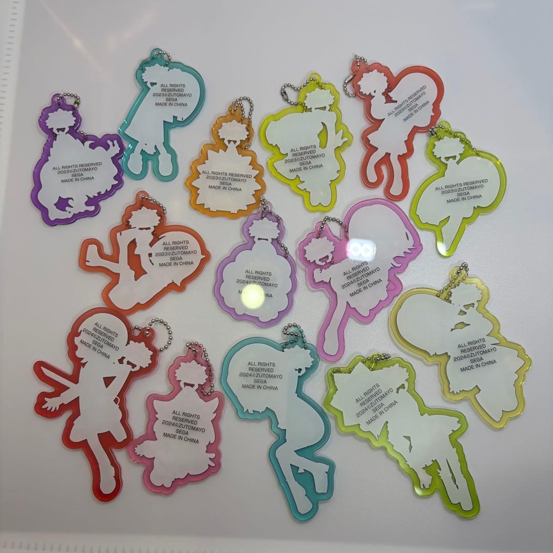 14種コンプリート ずっと真夜中でいいのに。 UFOつままれアクリルキーチェーン