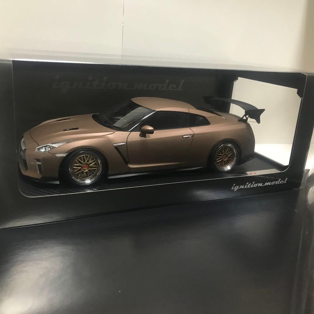 イグニッションモデル 1/18 日産 GT-R (R35) マットブラウン