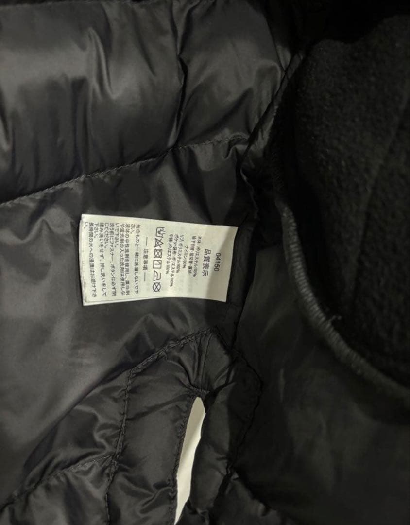 ATHLETA ベンチコート Sサイズ 黒