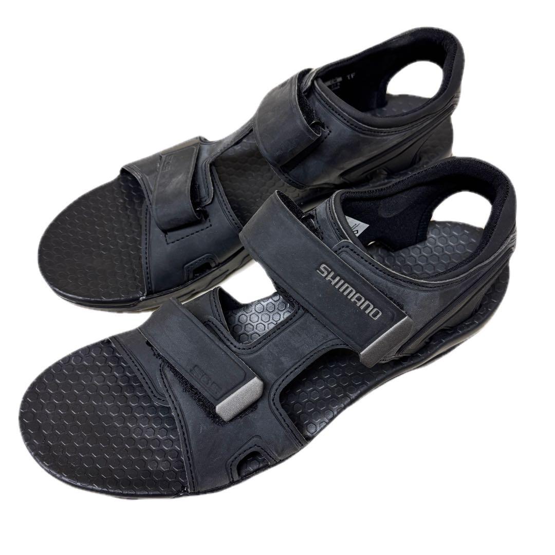 SHIMANO 自転車用 D5 ブラックシューズ　サンダル