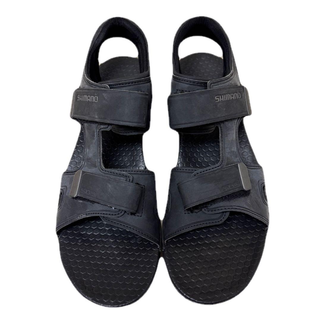 SHIMANO 自転車用 D5 ブラックシューズ　サンダル