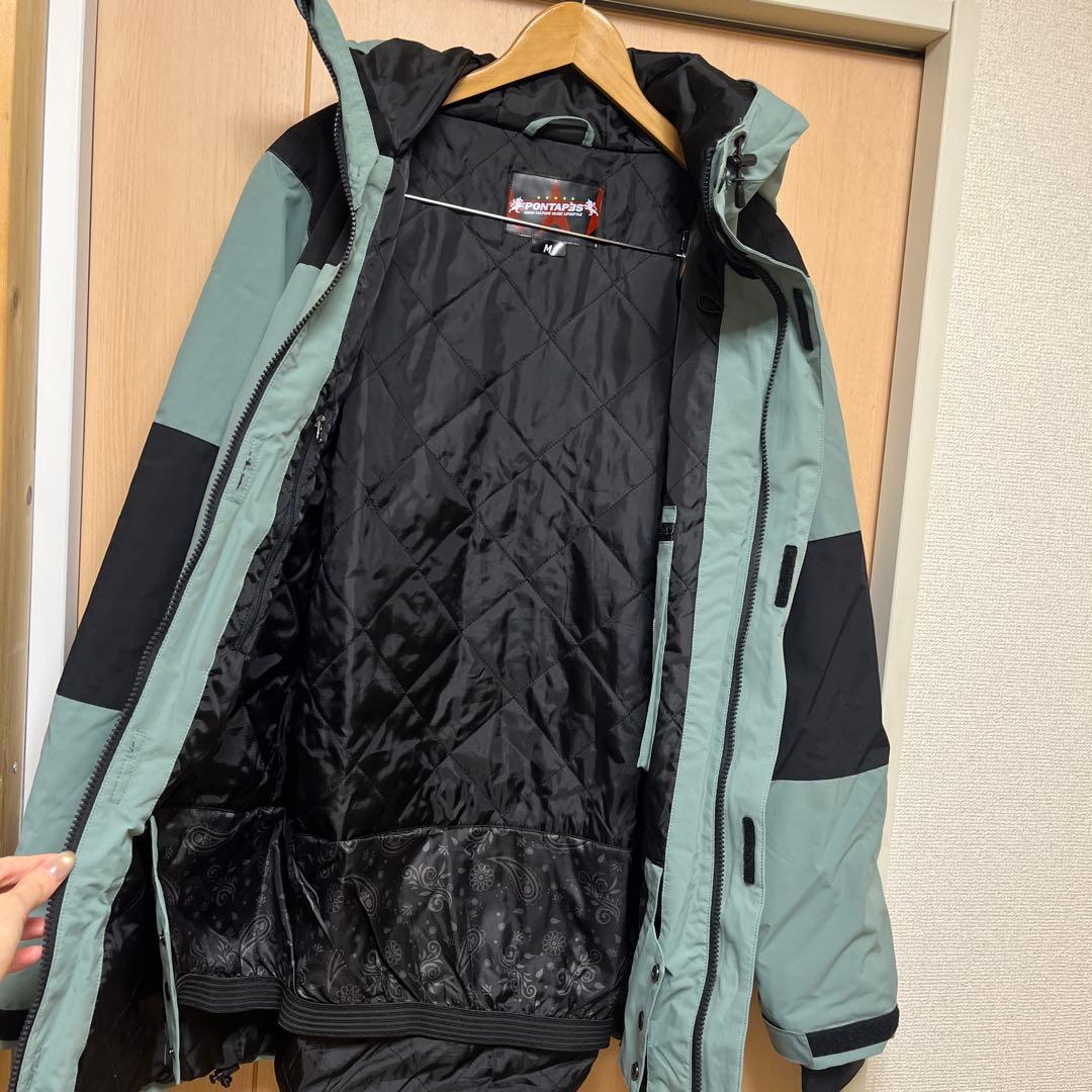 PONTAPES/ポンタぺス ユニセックス スノーボードウェア上下セット