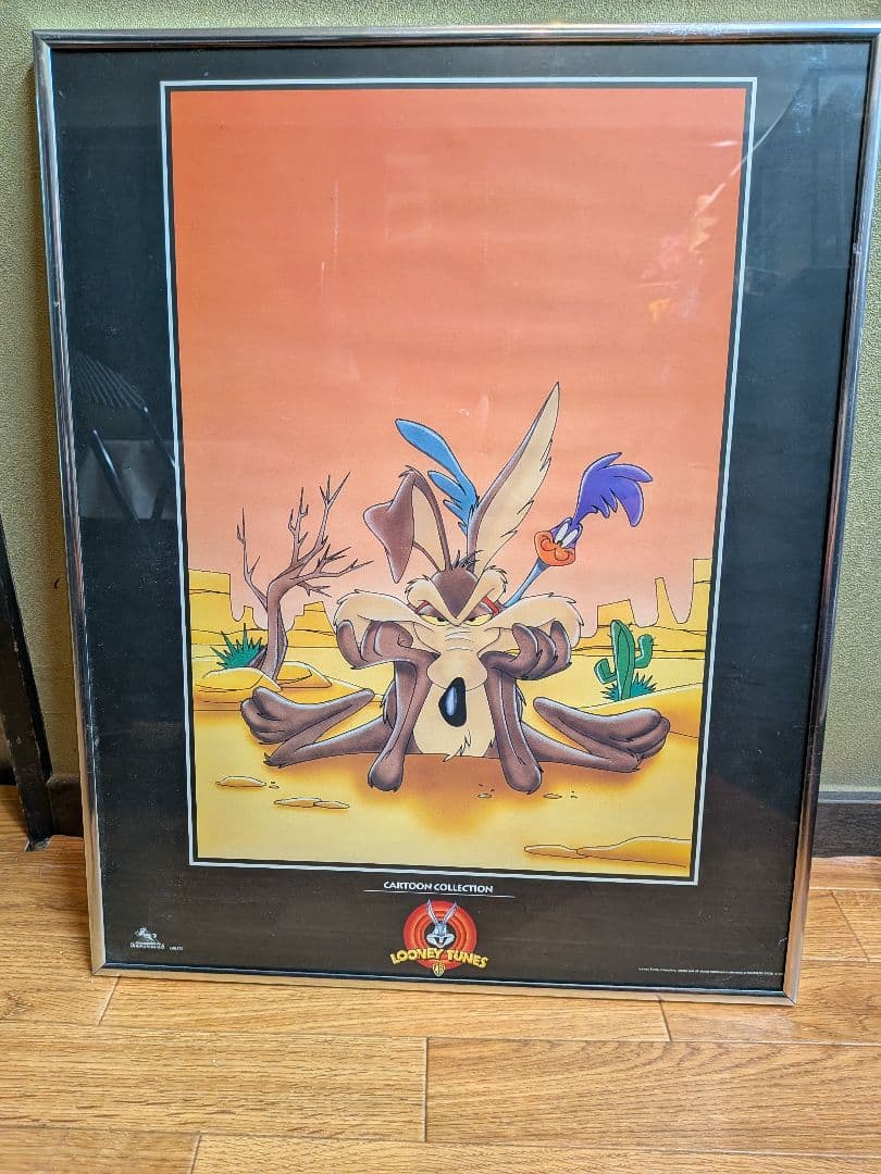 ワーナーブラザーズ ワイリー・コヨーテ ポスター ルーニー・テューンズ