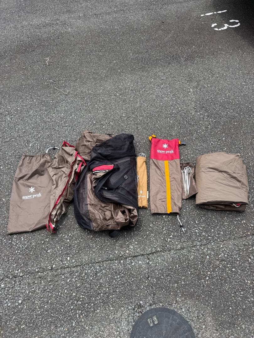  peak テント　ペンタイーズ　ペンタシールド　のセット