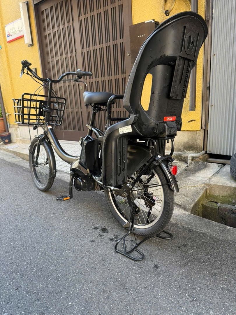 子供乗せ　ヤマハ　 電動アシスト自転車 チャイルドシート付き