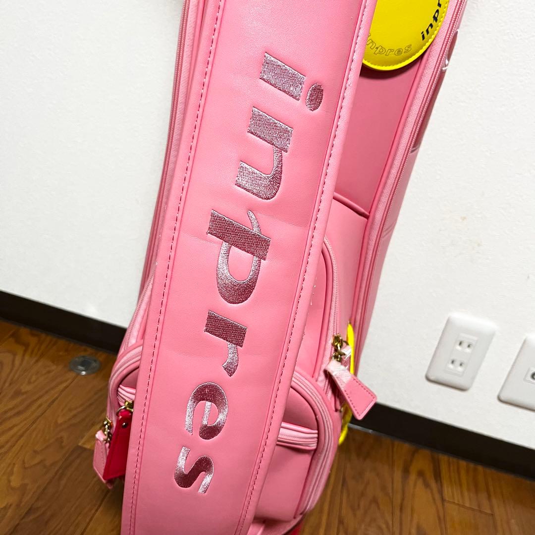 YAMAHA inpres レディース キャディバッグ ピンク ヤマハ　美品