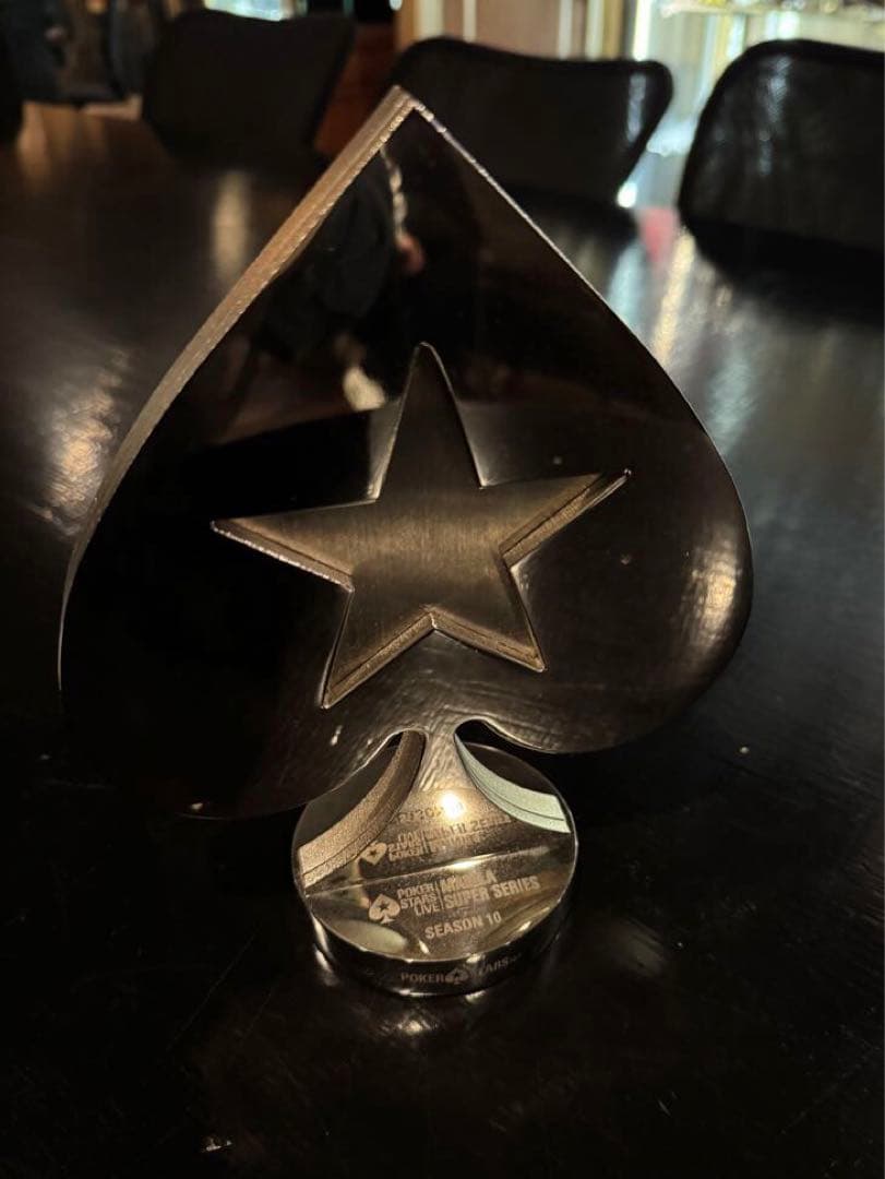 MANILA SUPER SERIES SEASON10 優勝トロフィー