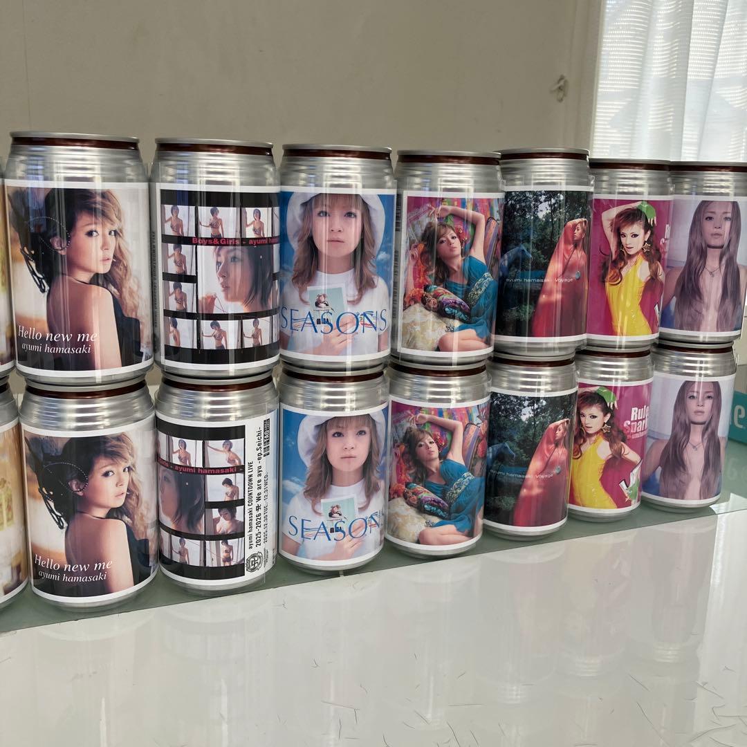 26本サントリーラベル缶13種✖️2コンプリートセット 浜崎あゆみオリジナルラベル