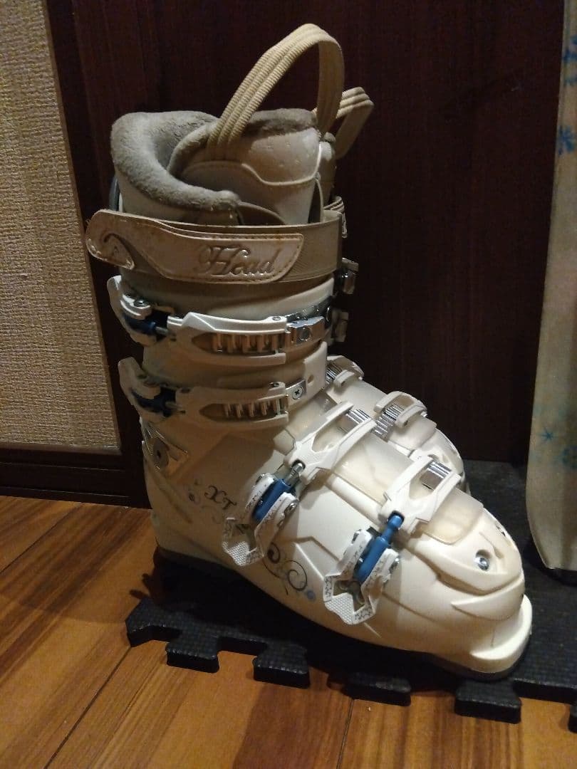 美品【ハイエンド】HEAD 学生・レディース用/スキーセット/メンテ・WAX済✔