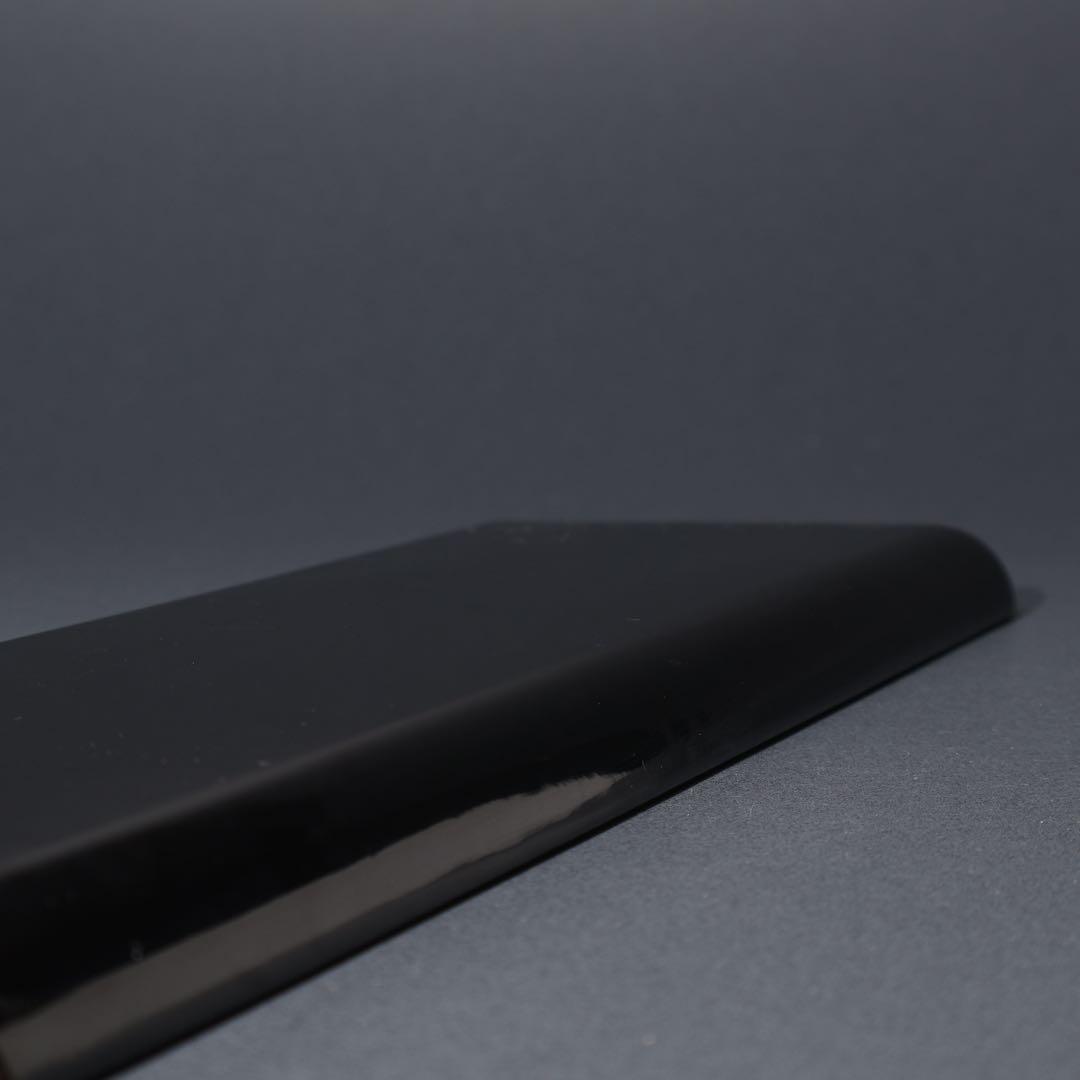 【茶道具】煎茶盆　螺鈿　山水文　桐箱　一文字盆　6R1521ダN2