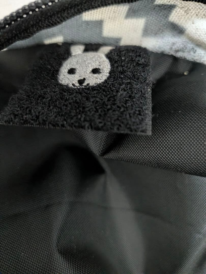 レアJack Bunny！！クラブケース ブラック 総柄 軽量 MEIコラボ