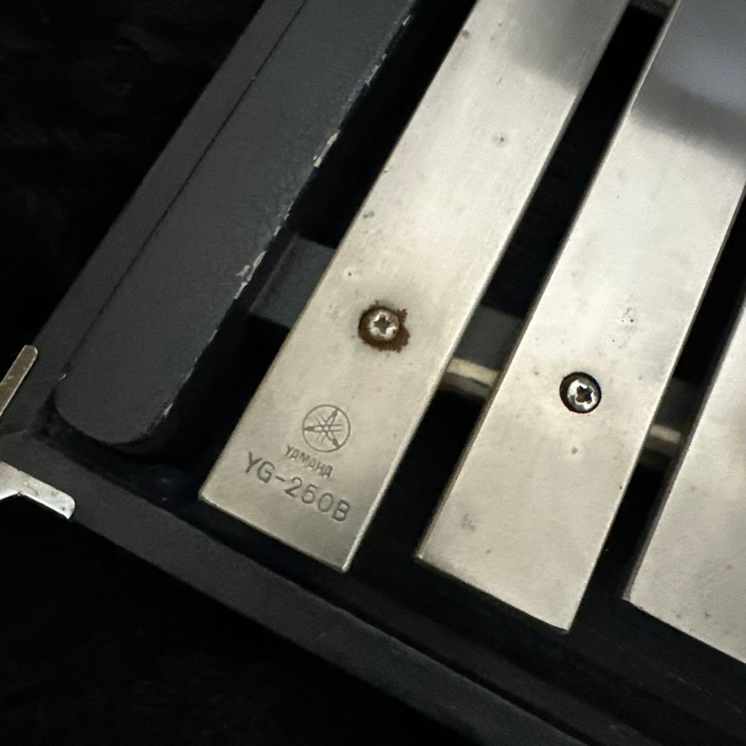 YAMAHA YG-250B グロッケンシュピール 鉄琴 ケース付属
