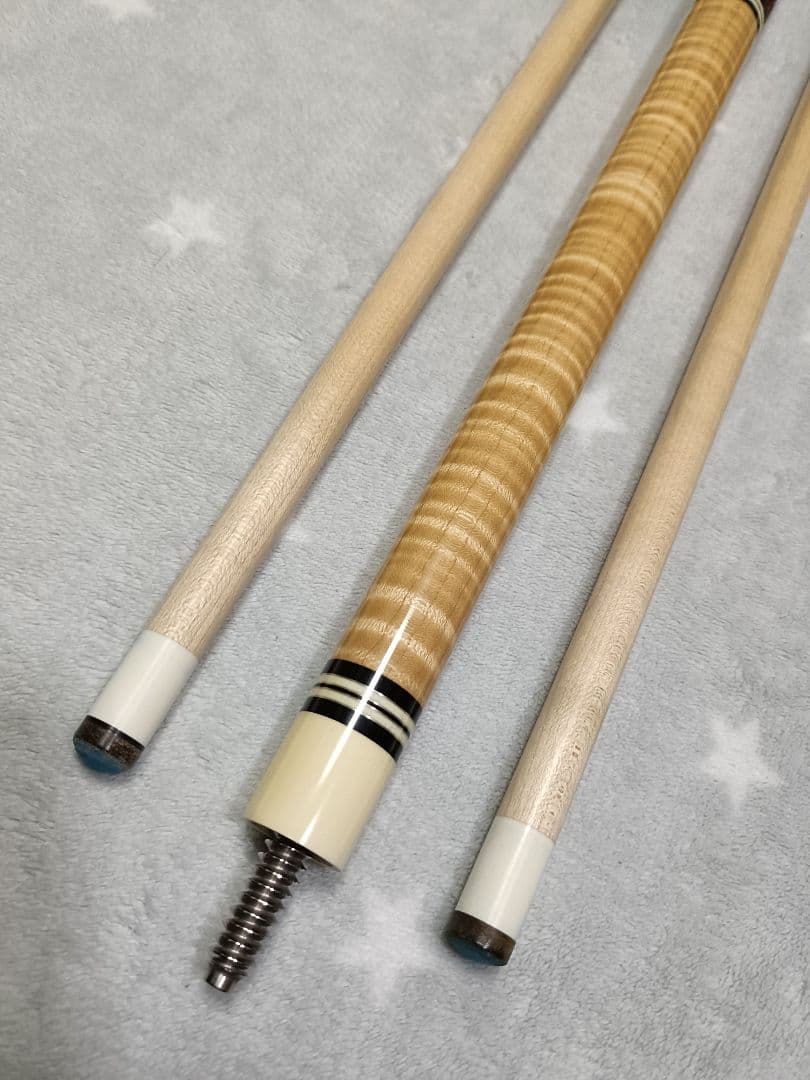 ★極美品★LAMBROS★極美カーリーメイプル★ランブロス★リザード革巻★